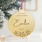 Snowflakes My 1st Christmas Ornament