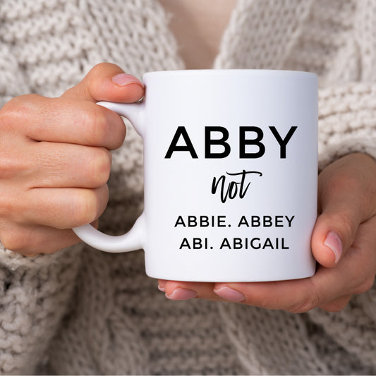 Name Definition Multi - Personalised Mug