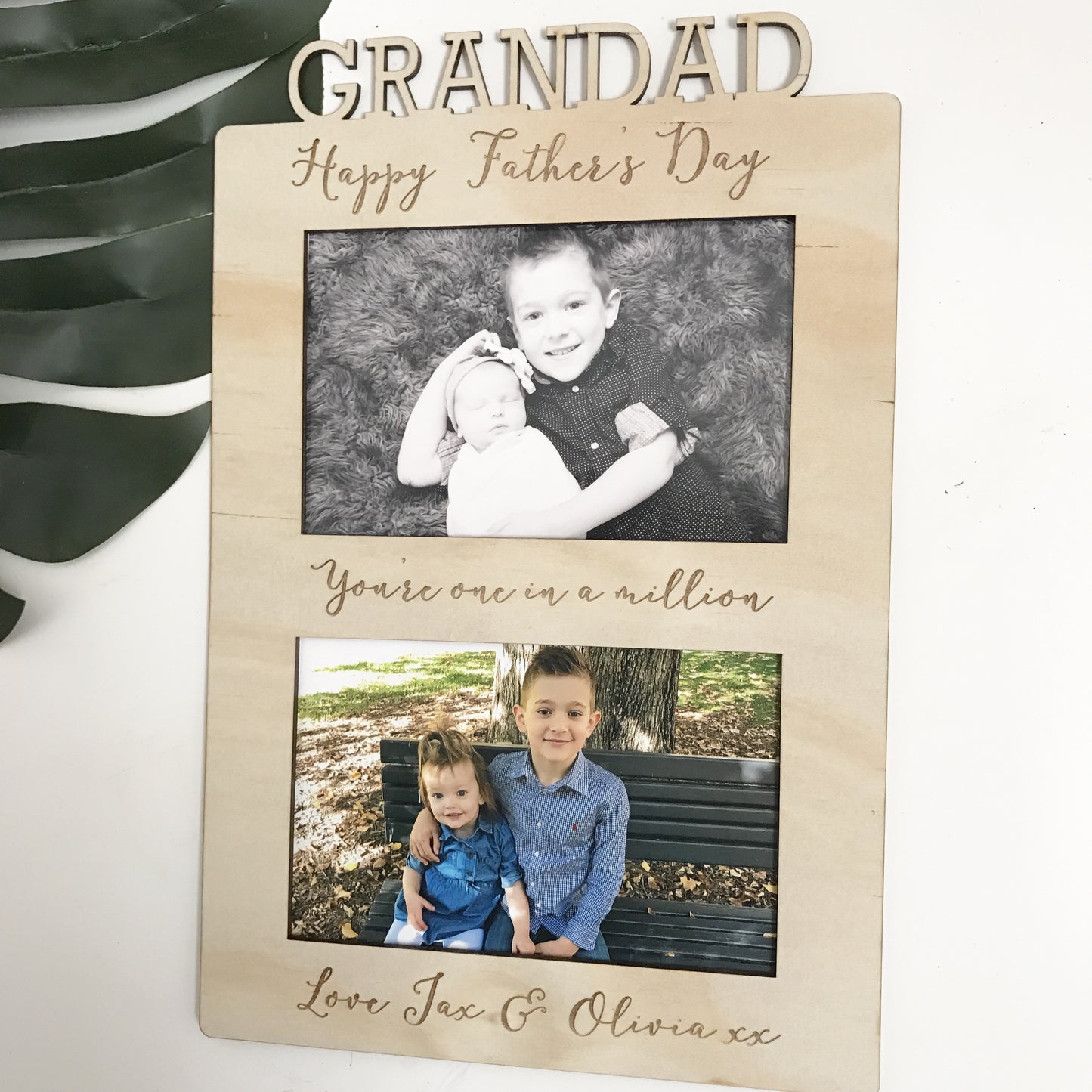 Father's Day Frame - Double