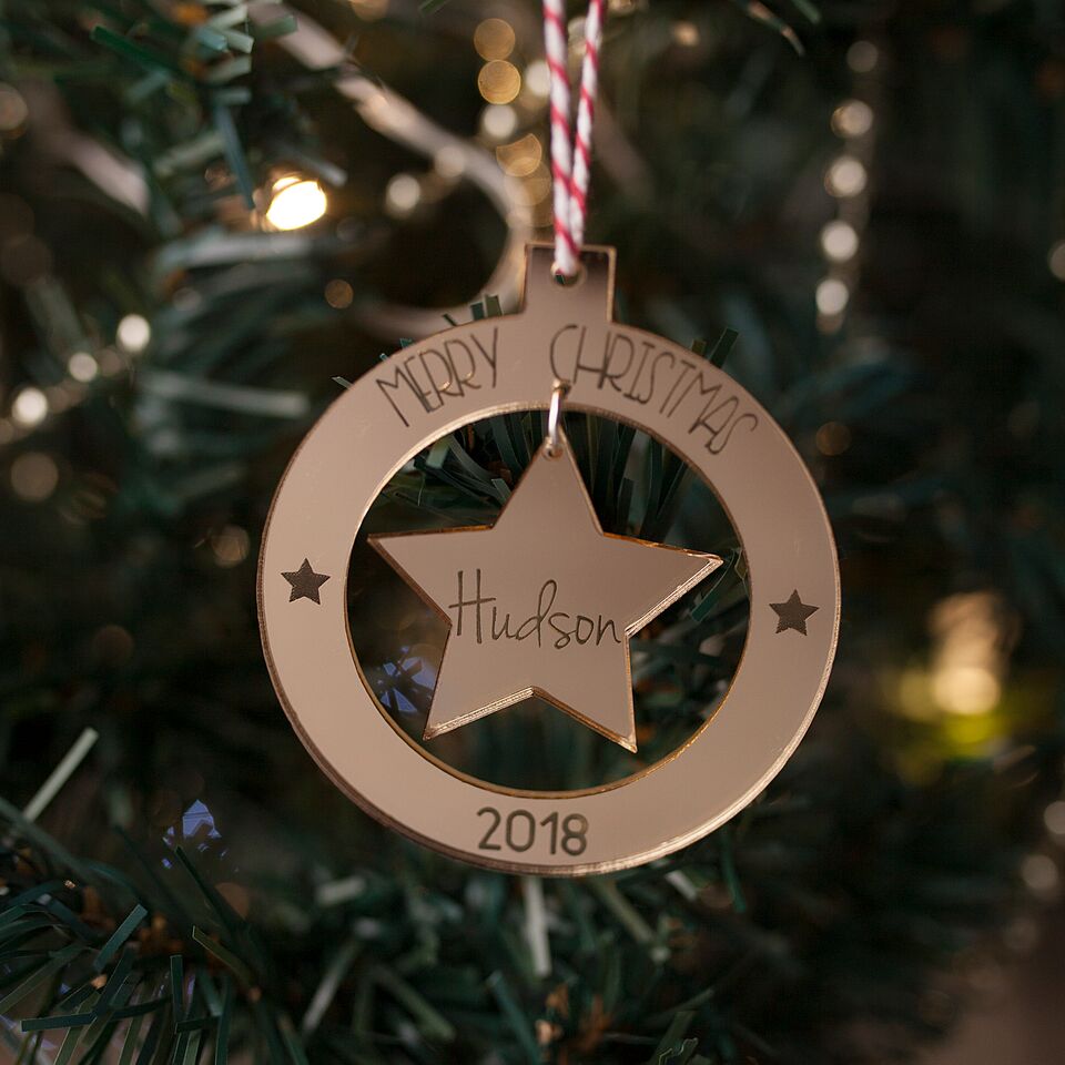 Floating Star Ornament