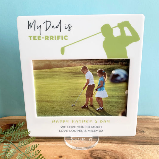 Tee rrific - Printed Father's Day Frame