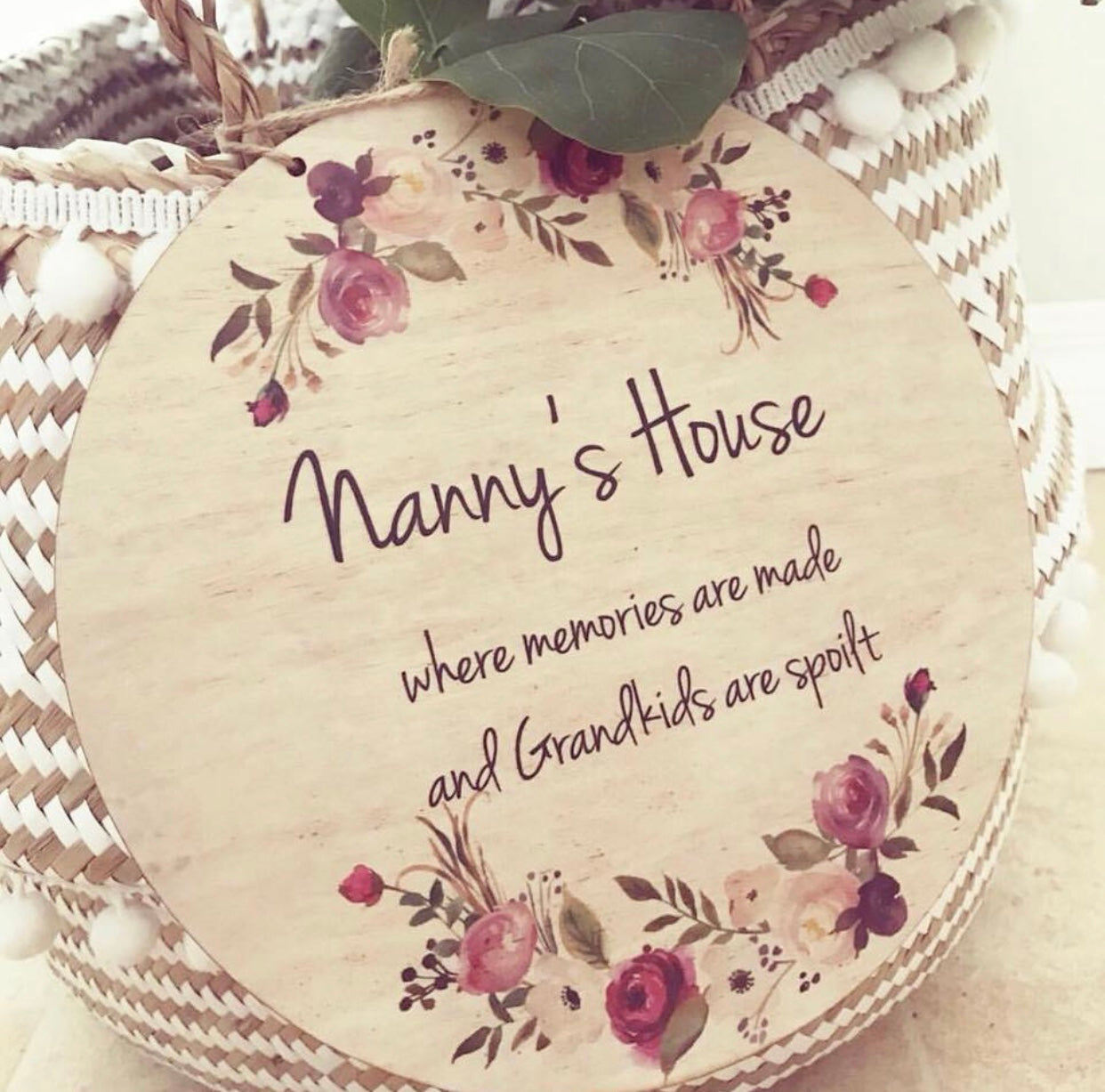 Personalised Mother’s Day plaque