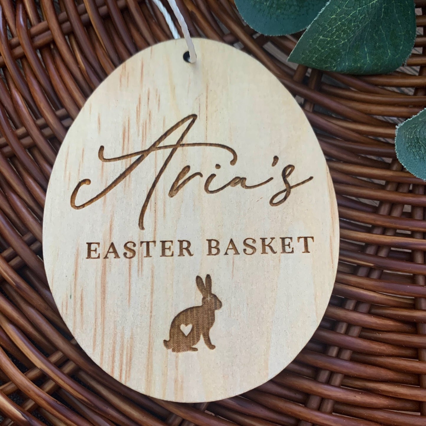 Wooden Egg Tags