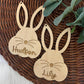 Easter Bunny Wooden Gift Tag