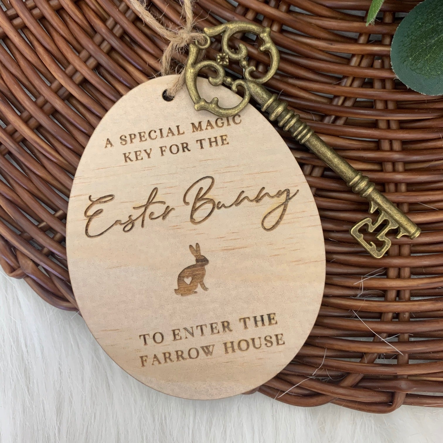 Easter Key Easter Bunny Key – Name It Custom Decor