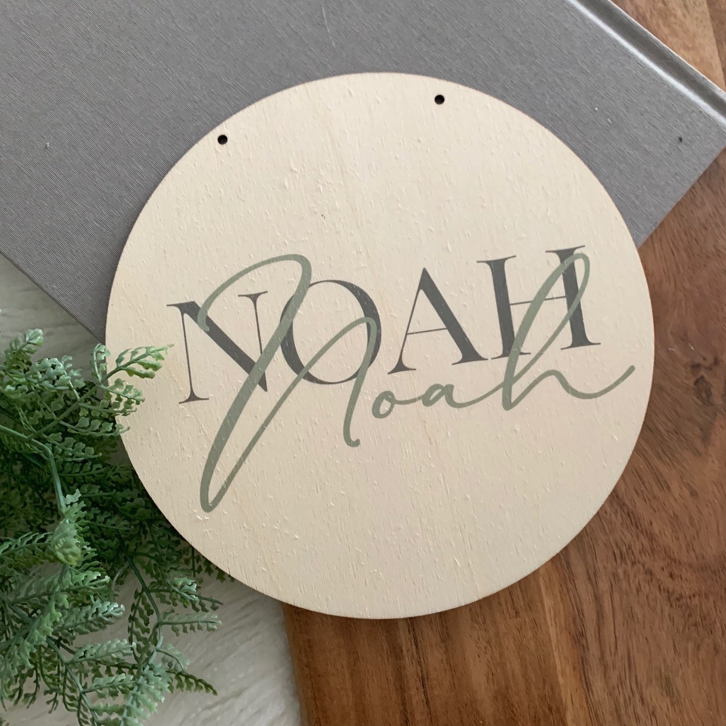 Simplicity Name Plaque