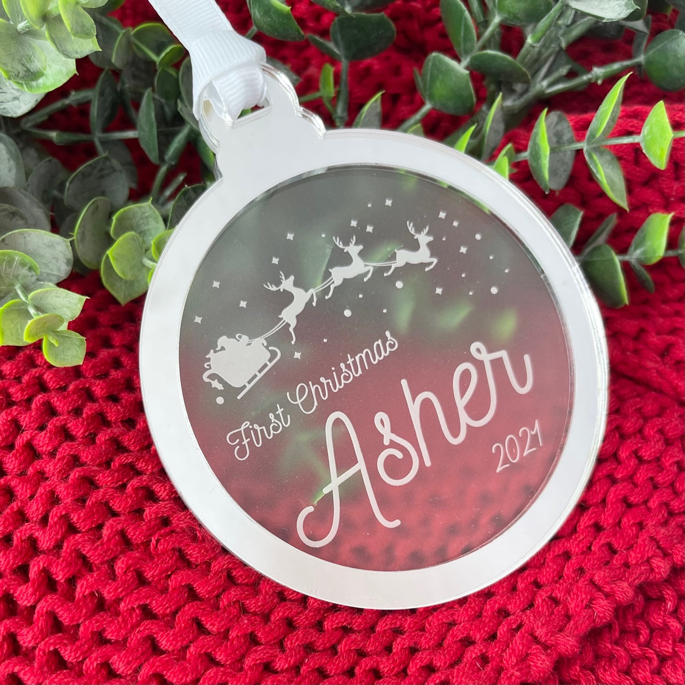 Statement First Christmas Bauble
