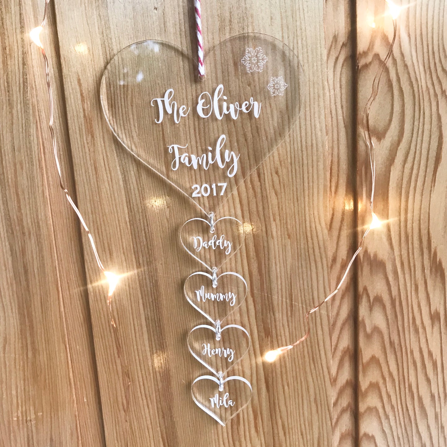 Family Charm Ornament