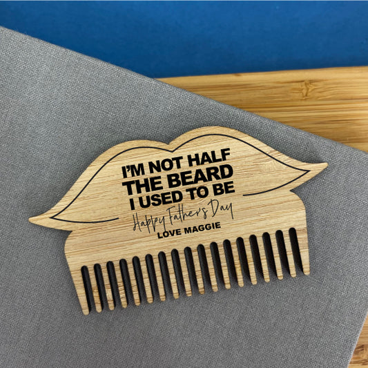 Beard Comb - Half the beard
