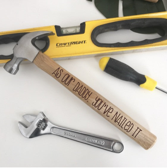 Personalised Hammer - Single Sided