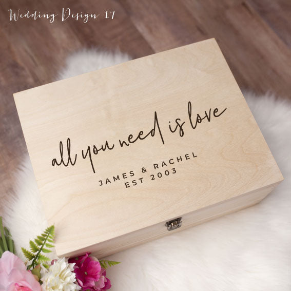 Memory Box - Wedding Design 17