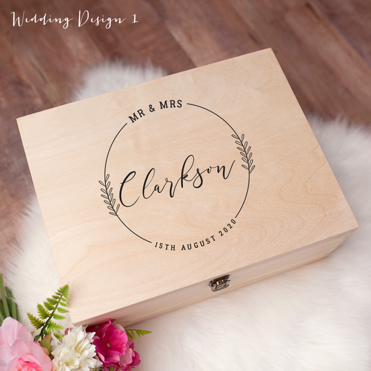 Memory Box - Wedding Design 1