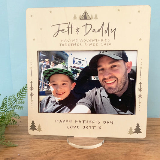 Adventure Dad - Printed Father's Day Frame