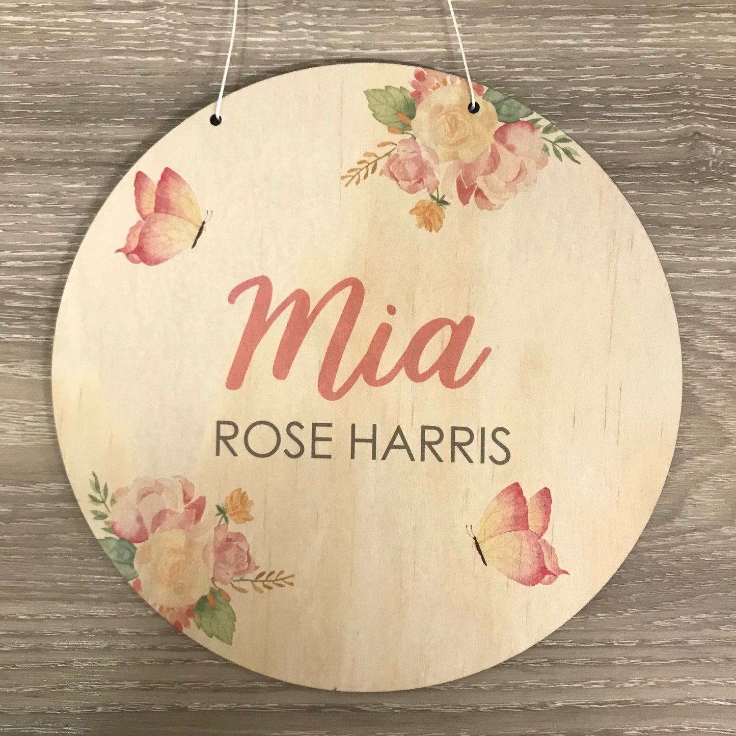 Printed Name Plaques