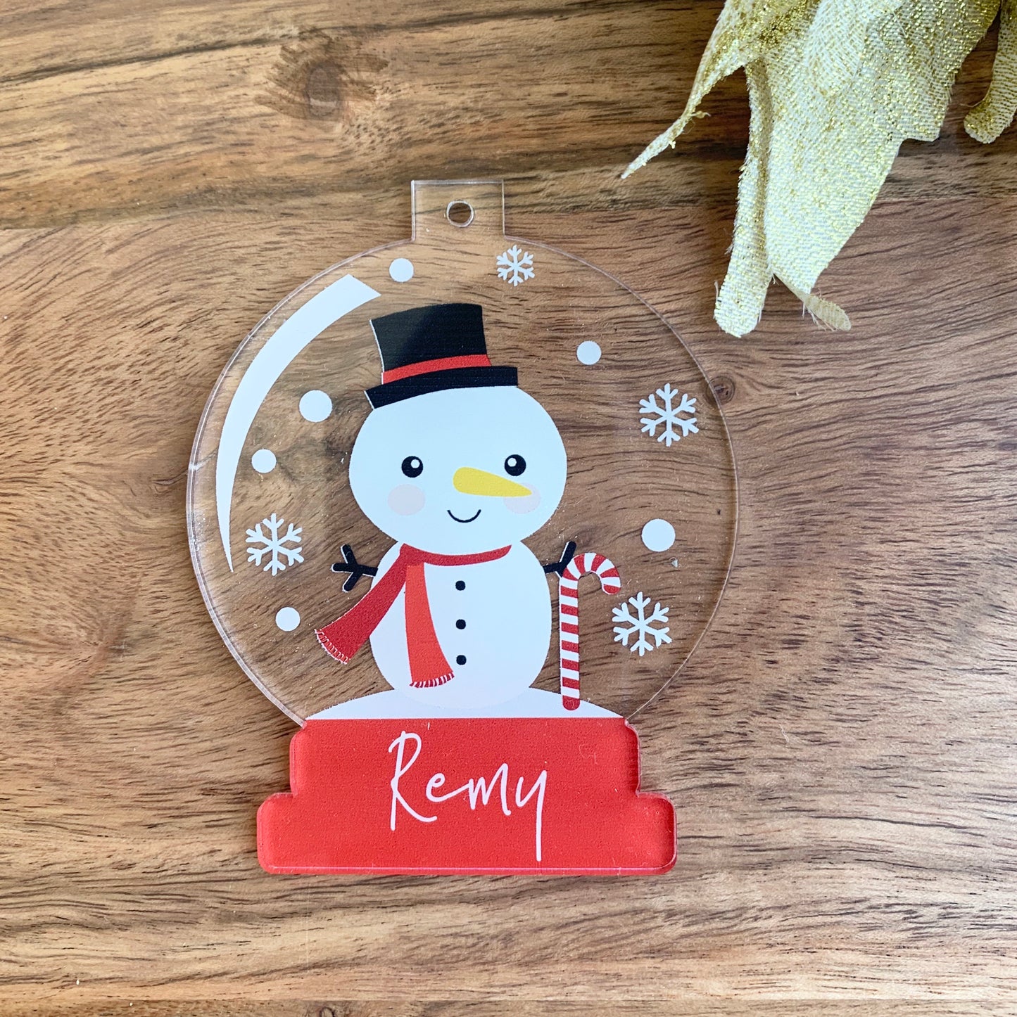 Snow Globe Ornament