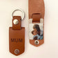 Custom Photo Leather Keyrings