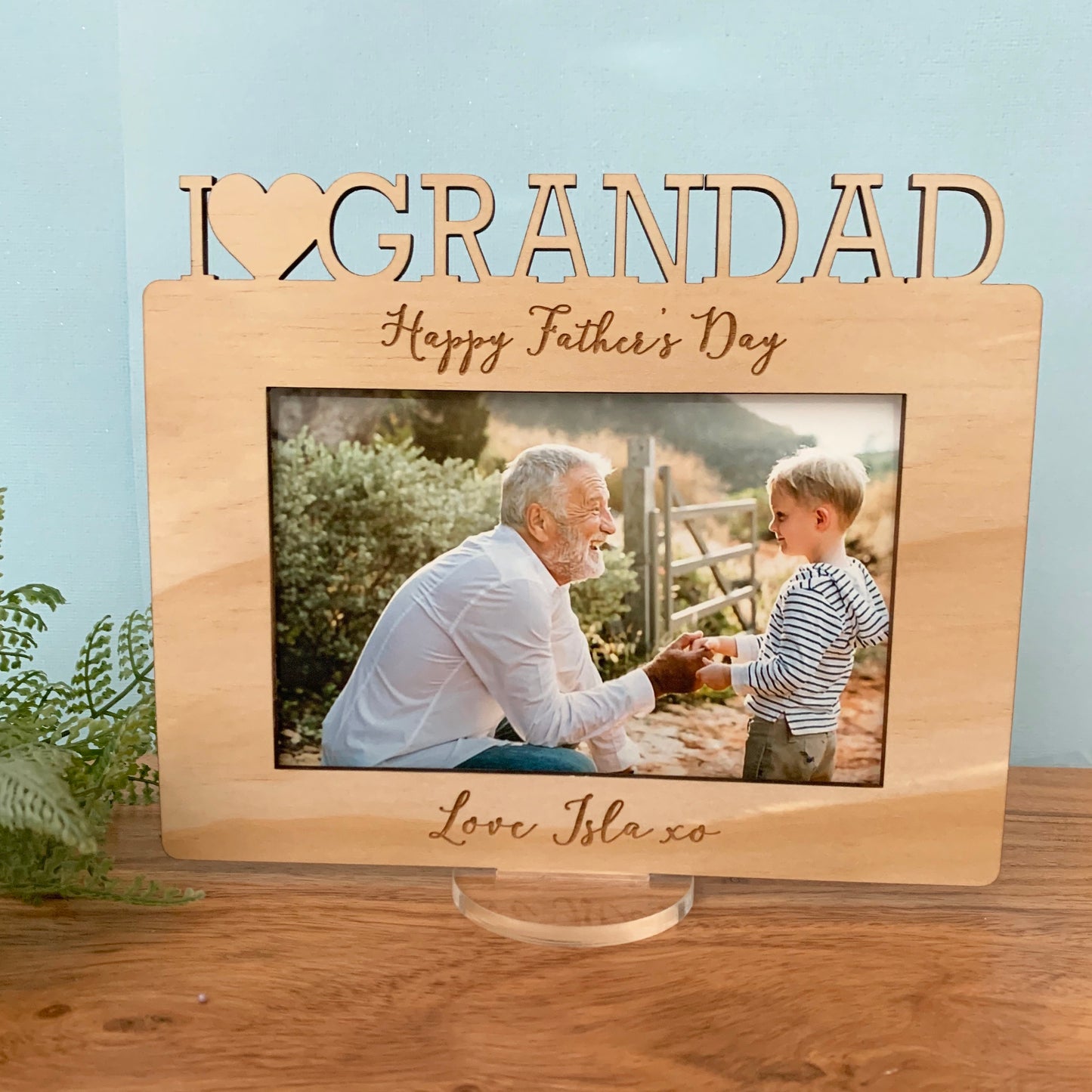 Father's Day Frame - Single