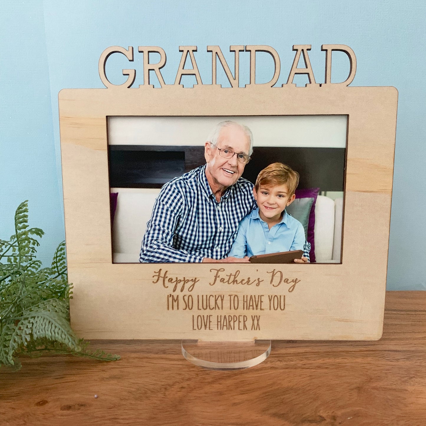 Custom Father's Day Frame
