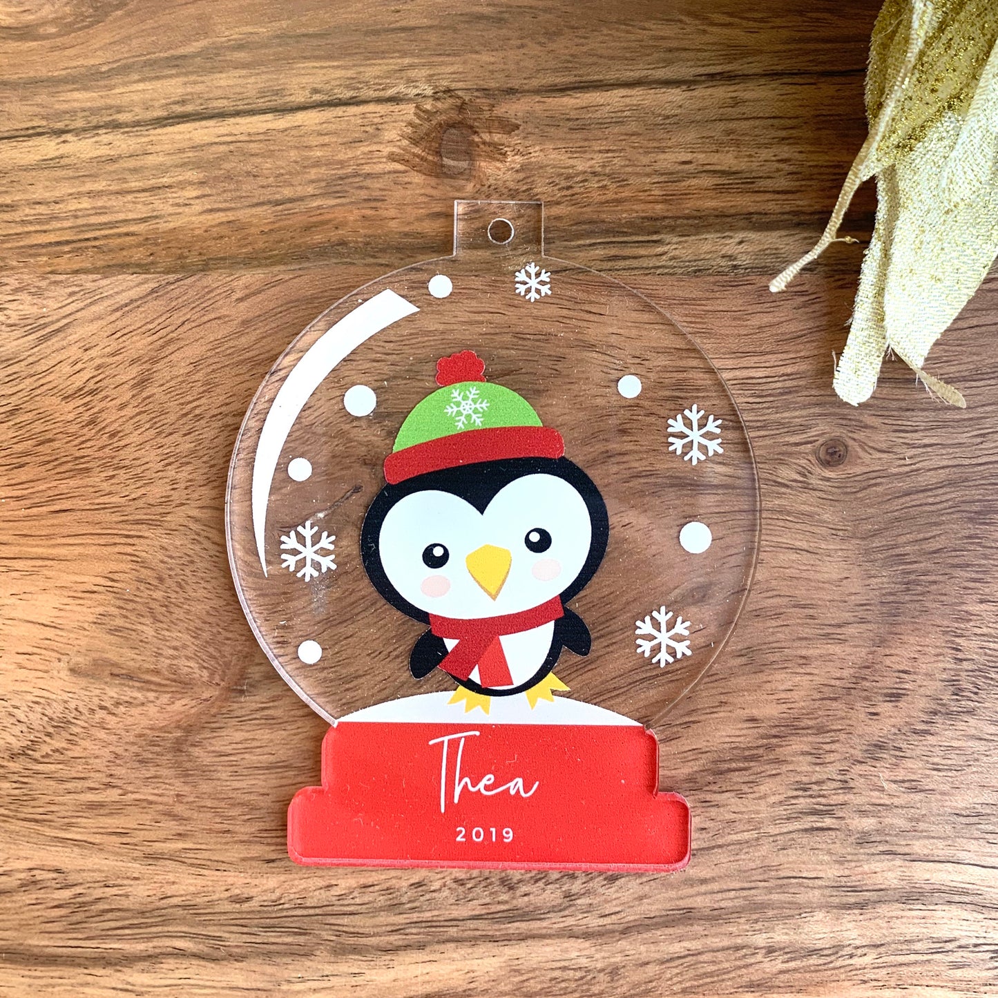 Snow Globe Ornament