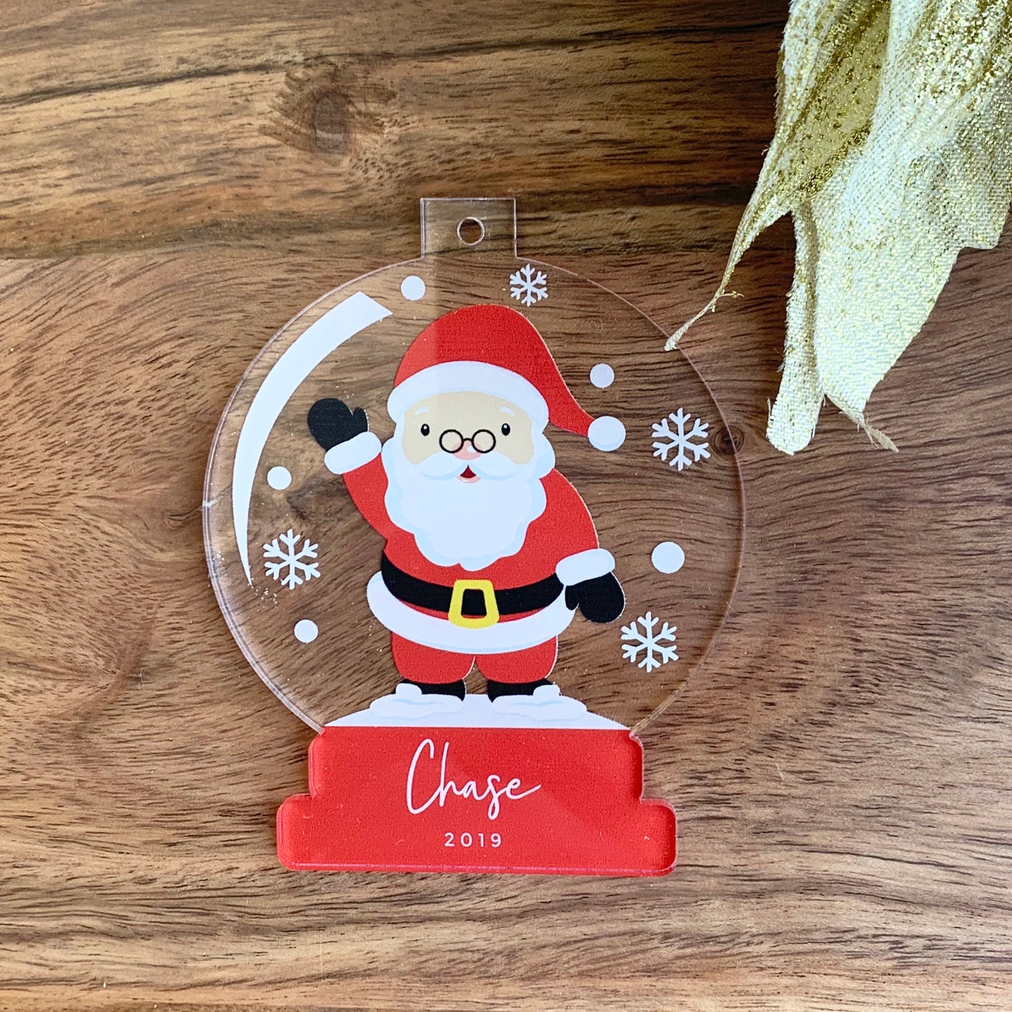 Snow Globe Ornament